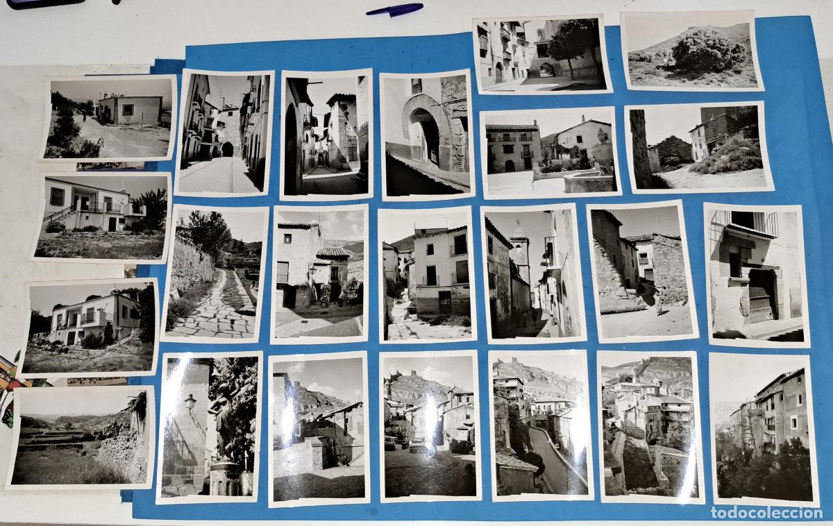 Fotograf&iacute;a antigua: RUBIELOS DE MORA y ALBARRAC&Iacute;N - LOTE DE 23 FOTOGRAF&Iacute;AS ORIGINALES - A&Ntilde;OS 60/70
