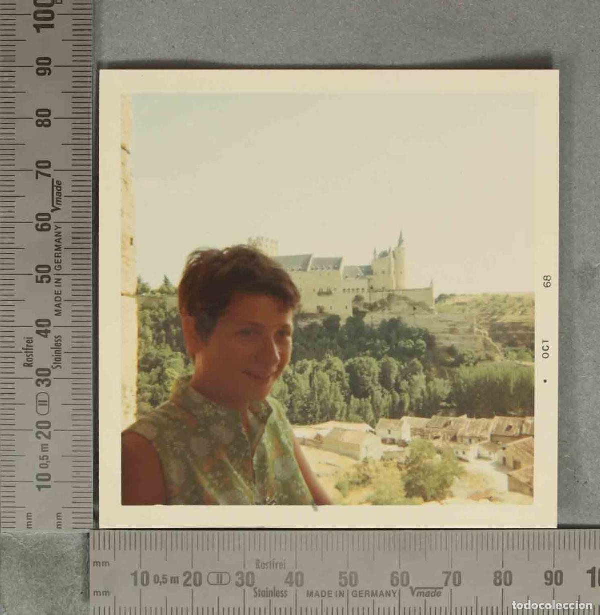Fotograf&iacute;a antigua: FOTOGRAFIA. VISTA ALCAZAR SEGOVIA HACIA 1970