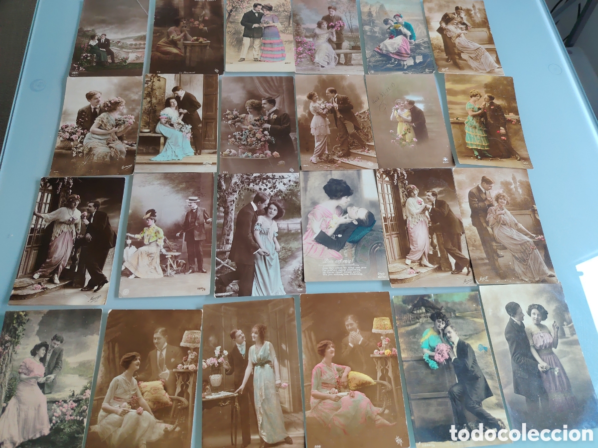 Fotografia antica: Fotograf&iacute;as de estudio postal 1900