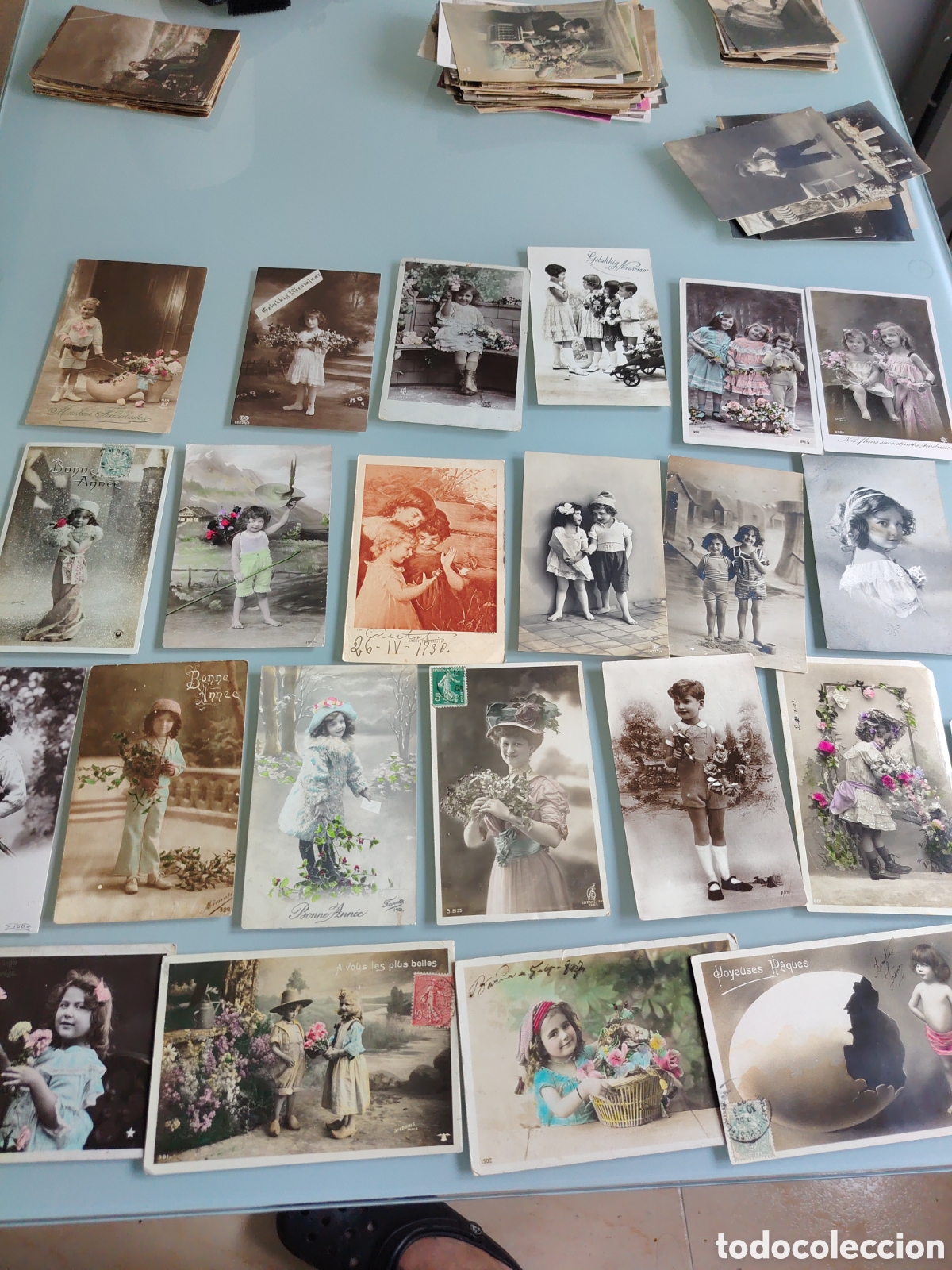 Fotografia antica: Fotograf&iacute;as de estudio postal 1900
