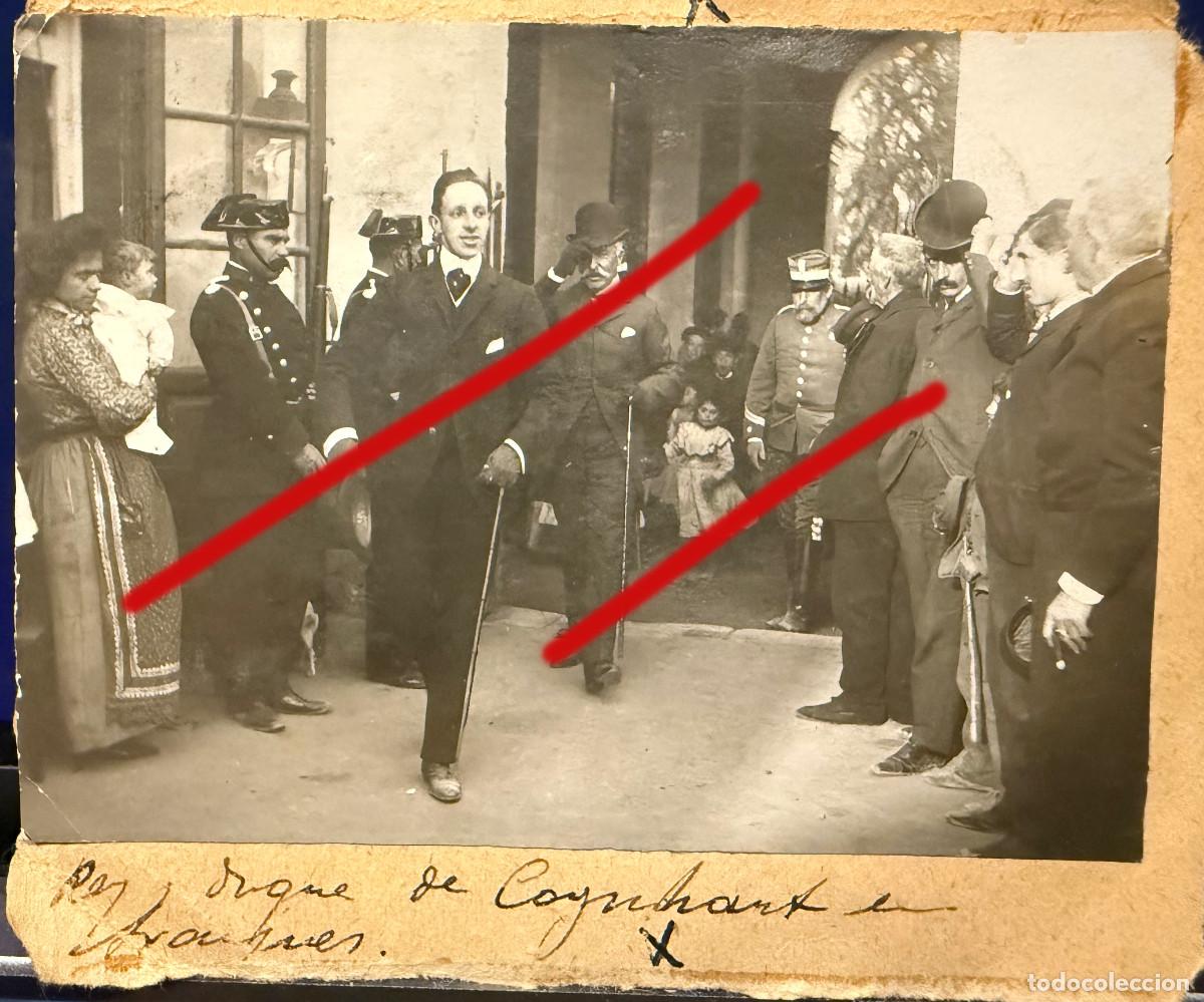 Fotograf&iacute;a antigua: 2 Fotografias del Rey Alfonso XII