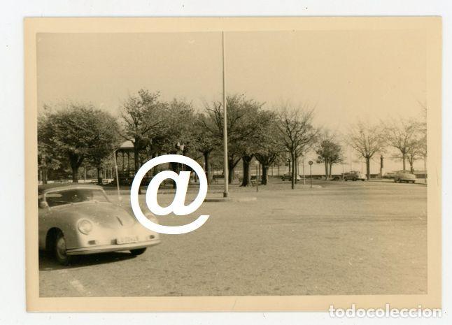 Fotograf&iacute;a antigua: FOTO COCHE AUTOMOVIL PORSCHE 356 POSIBLEMENTE MATRICULA SUIZA DE LUGANO A&Ntilde;OS 50