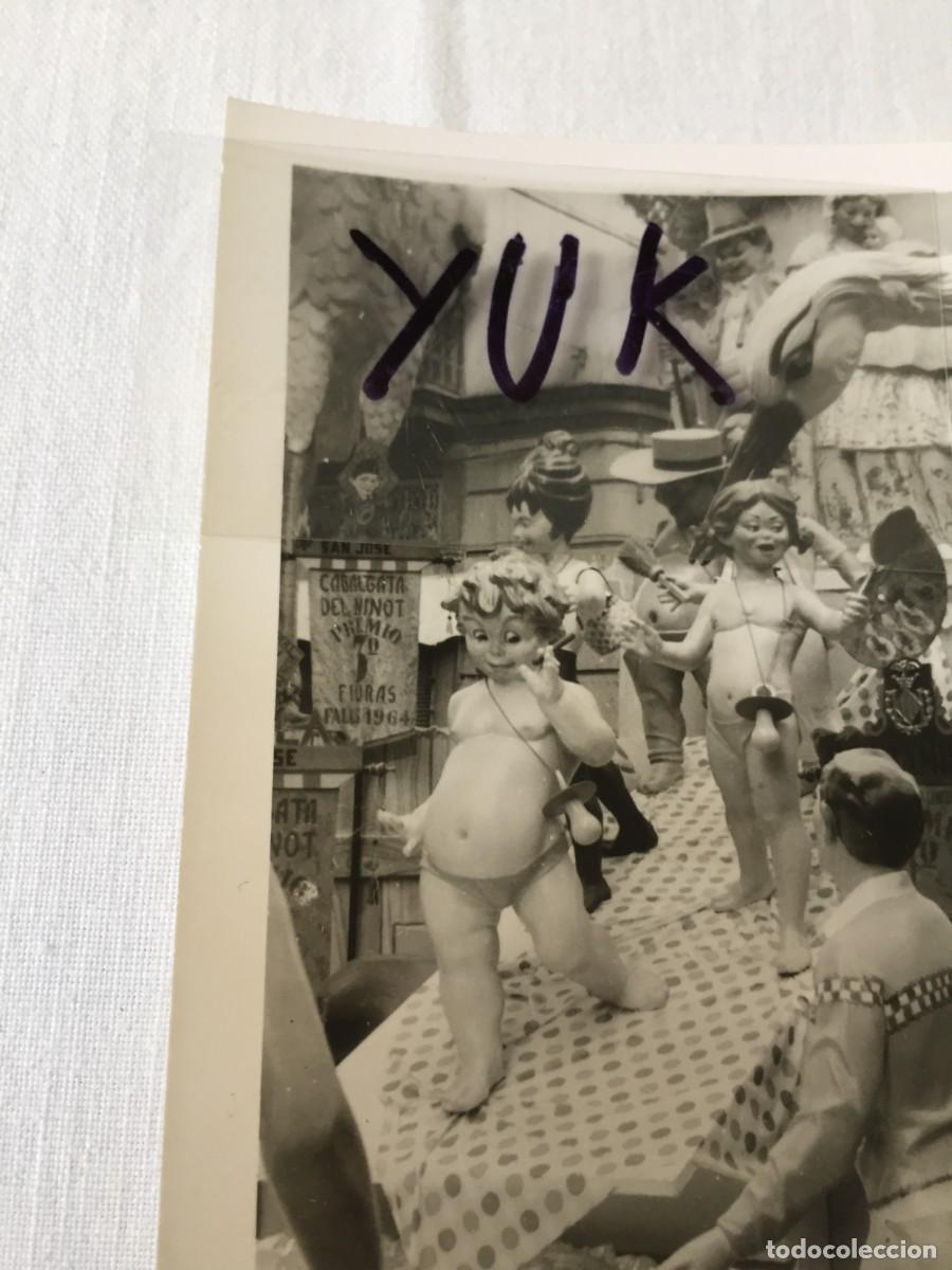Fotograf&iacute;a antigua: FOTO FOTOGRAFIA DETALLE DE UNA FALLA DE 1964 - FALLAS DE VALENCIA