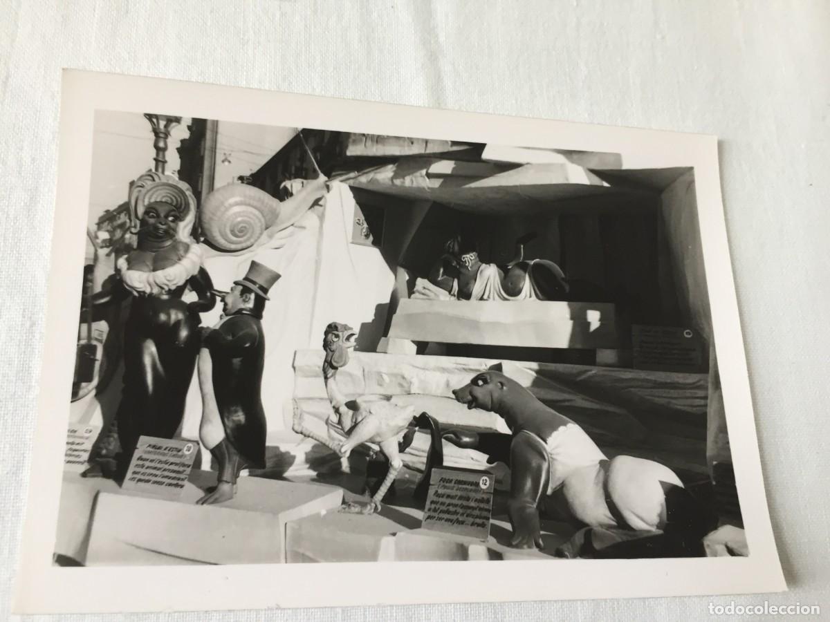 Fotograf&iacute;a antigua: FOTO FOTOGRAFIA DETALLE DE UNA FALLA DE LOS A&Ntilde;OS 60 - PROBABLEMENTE 1964 - FALLAS DE VALENCIA