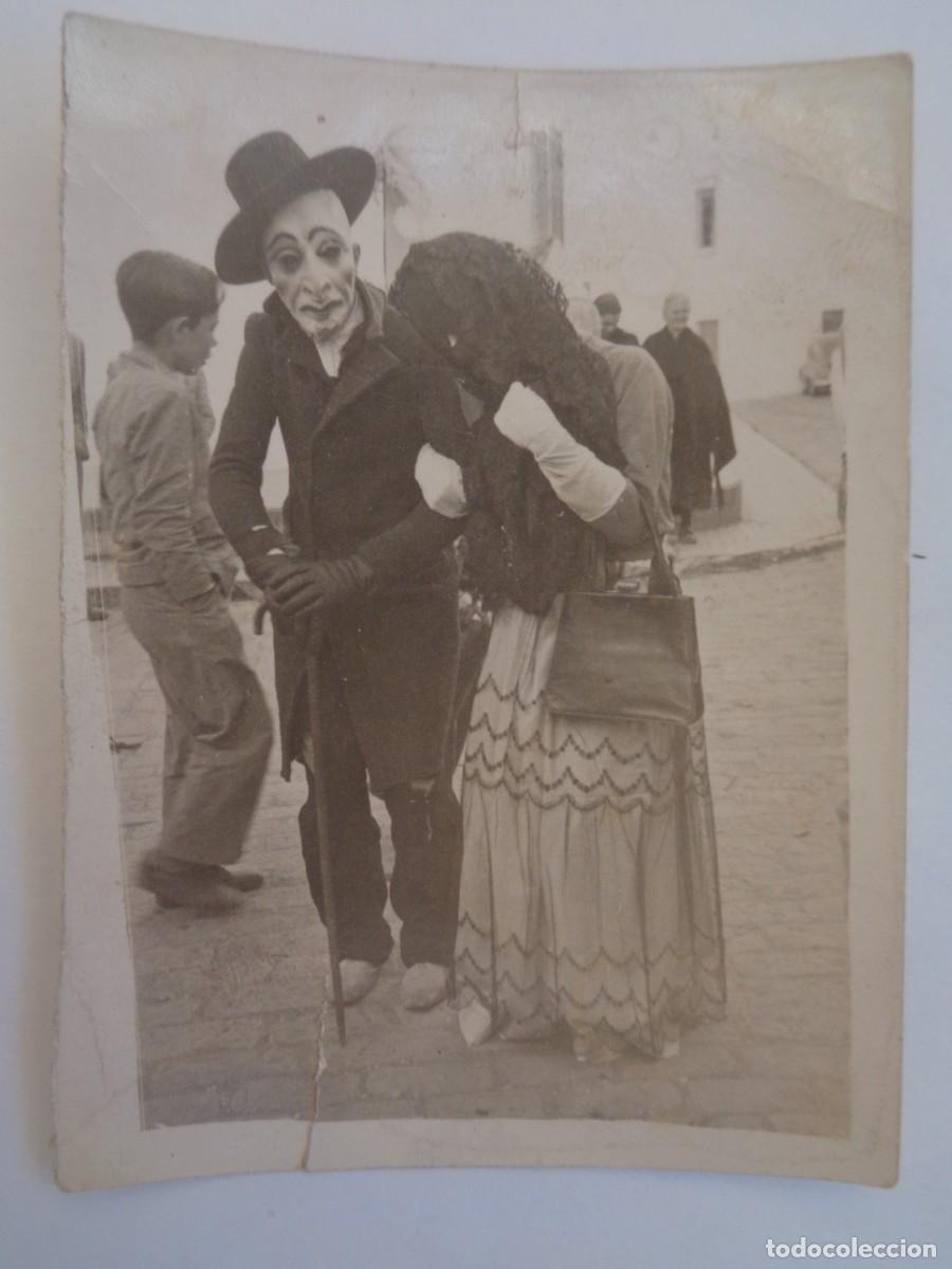 Fotograf&iacute;a antigua: FOTO DE CARNAVAL : PAREJA DISFRAZADA . A&Ntilde;OS 40