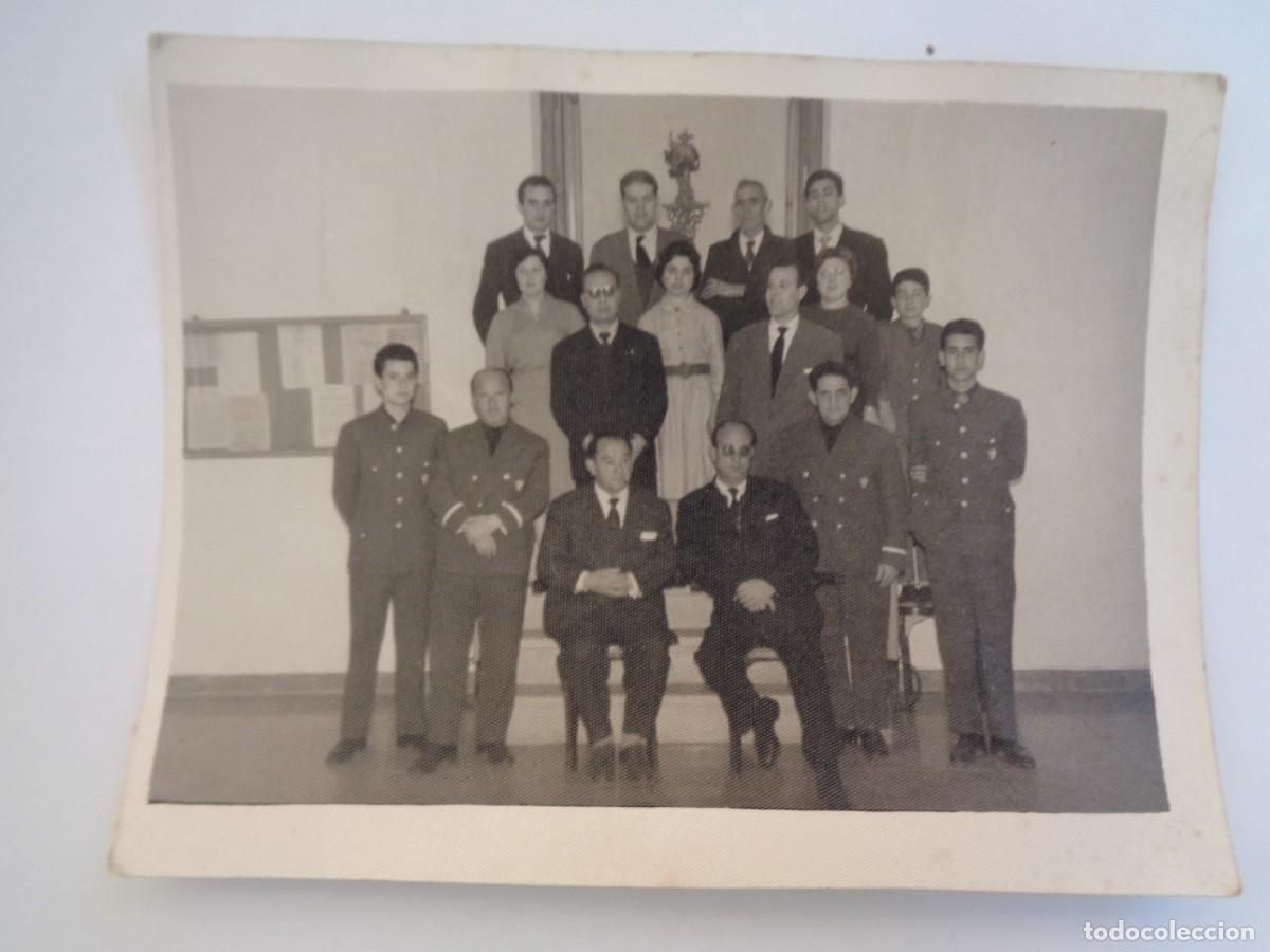 Fotograf&iacute;a antigua: FOTO DE FUNCIONARIOS DEL SINDICATO VERTICAL PE&Ntilde;ARROYA-PUEBLONUEVO . DE LUQUE , PYA.PVO. CORDOBA