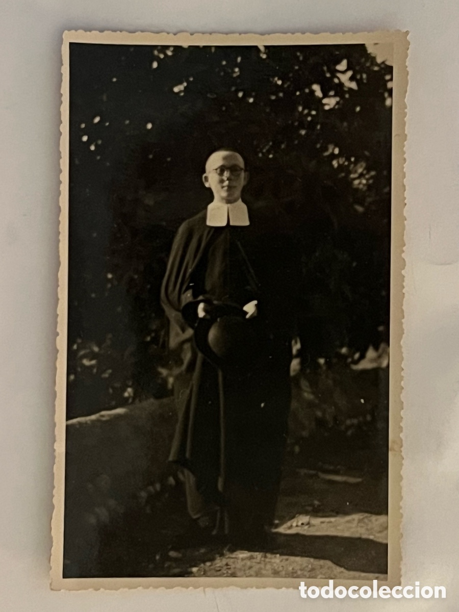Fotograf&iacute;a antigua: LA SALLE, Religioso. Hermanos de las Escuelas Cristianas. Fotograf&iacute;a (h.1950?) Med&iacute;das: 8,5 x 13,5