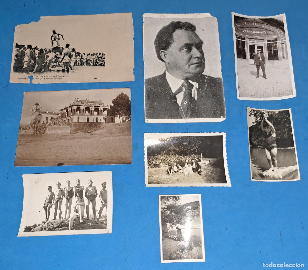 Fotograf&iacute;a antigua: LOTE DE FOTOGRAFIAS Y POSTALES MUY ANTIGUAS - LAS DE LA IMAGEN