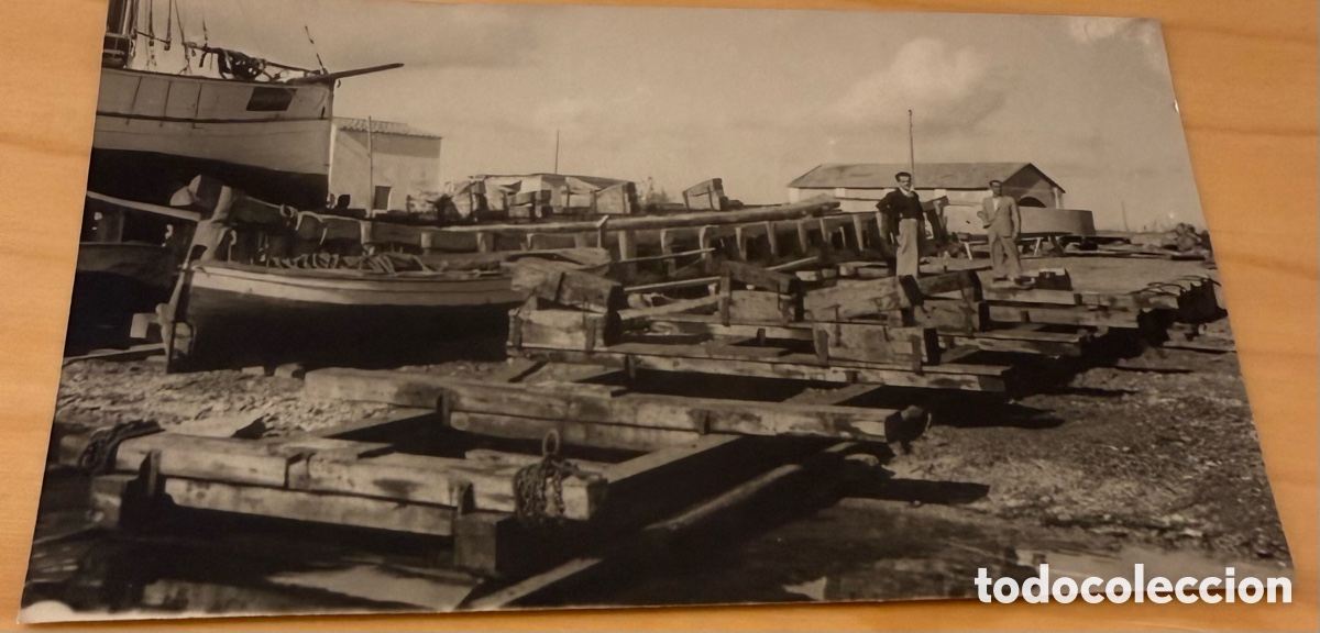 Fotografia antica: Ibiza vista parcial de la zona de Varaderos del puerto
