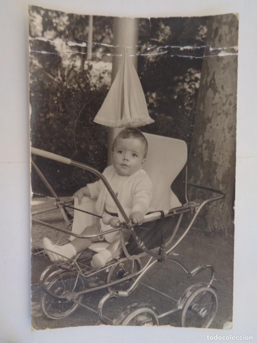 Photographie ancienne: FOTO DE NI&Ntilde;O EN SU CARRICOCHE