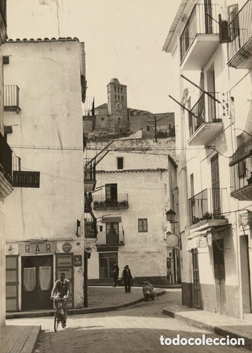 Alte Fotografie: Ibiza Vila vista catedral a&ntilde;o 55 a 65 . Fot Josep Vinyes