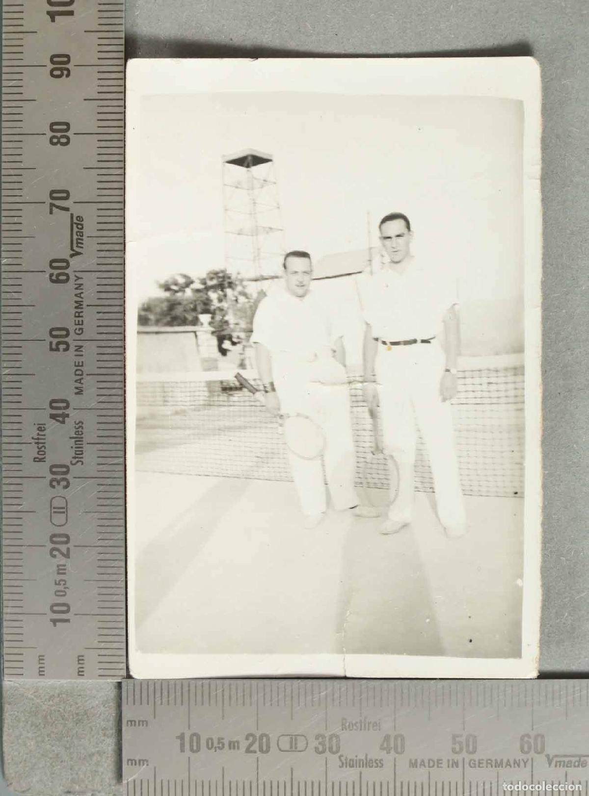 Fotograf&iacute;a antigua: FOTOGRAFIA. JUGADORES DE TENIS hacia 1930