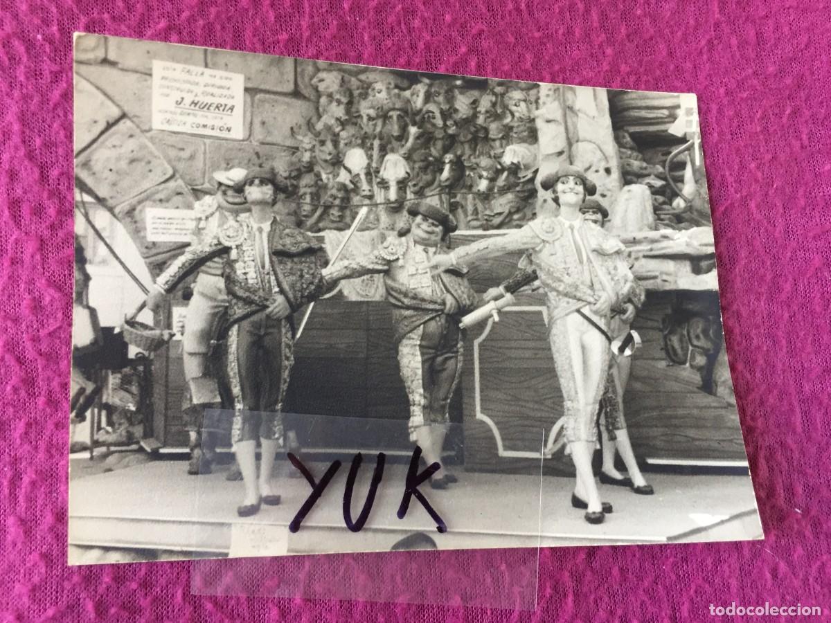 Fotograf&iacute;a antigua: FOTO DETALLE FALLA DEL PILAR DE VALENCIA - 1966 - FALLAS - PRIMER PREMIO - FOTOGRAFIA ORIGINAL