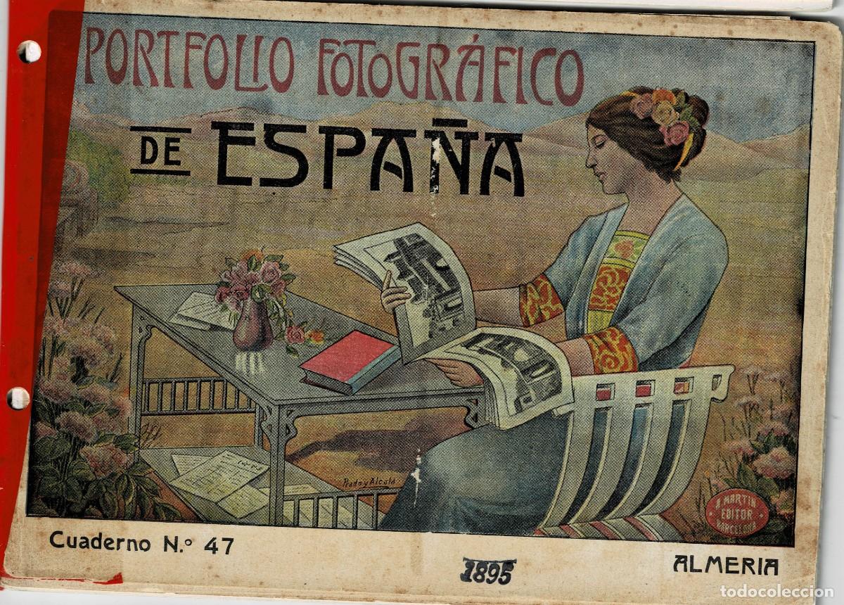 Fotograf&iacute;a antigua: PORTAFOLIO FOTOGRAFICO DE ESPA&Ntilde;A CUADERNO N&ordm; 47 ALMERIA. P-PORTF-308