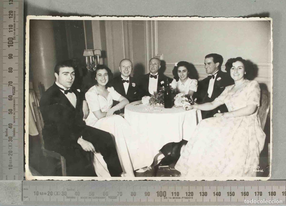 Photographie ancienne: FOTOGRAFIA. CENA ALTA SOCIEDAD. hacia 1940