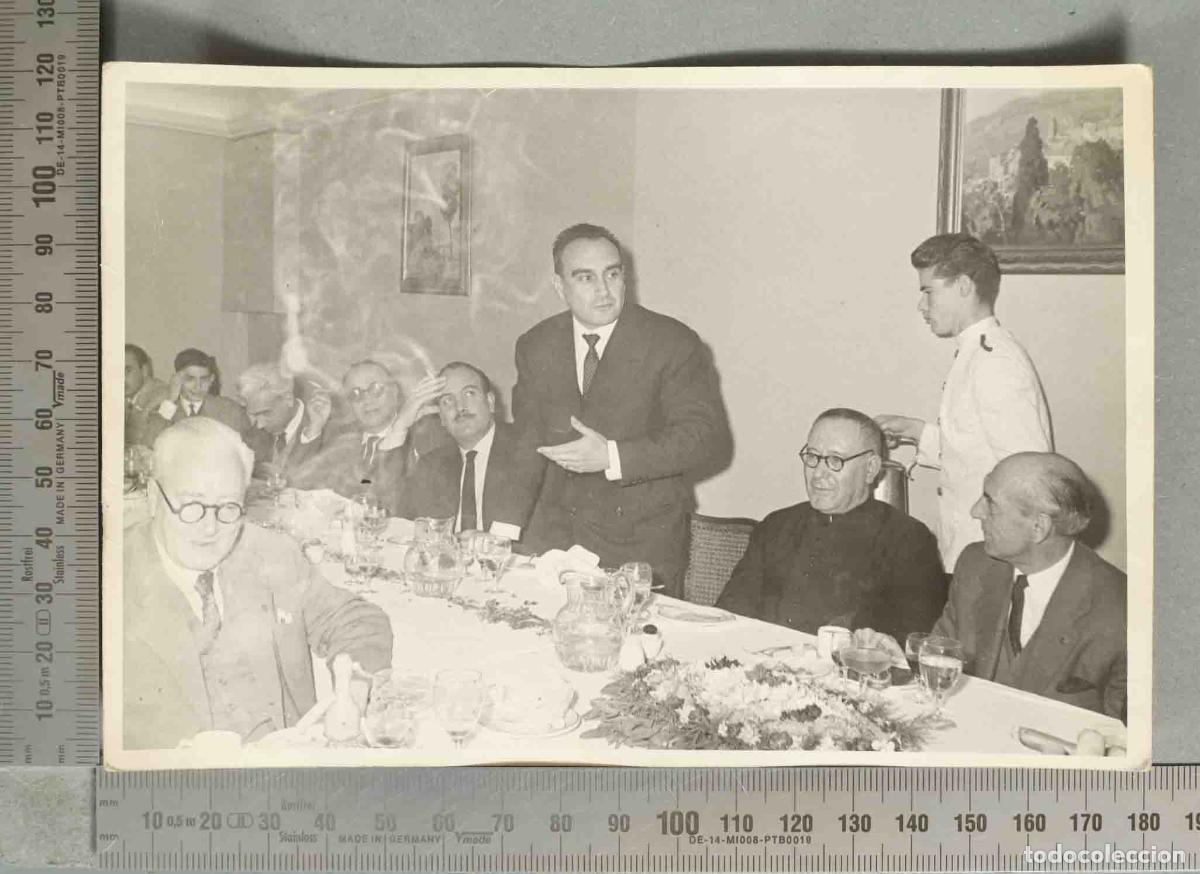 Fotografia antiga: FOTOGRAFIA. ACTO CENA. CON SACERDOTE