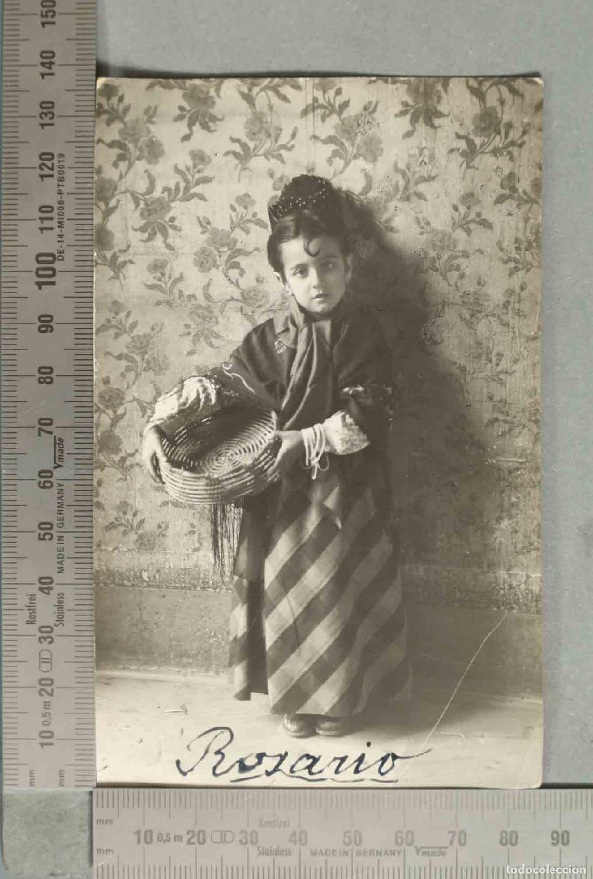 Antique Photography: FOTOGRAFIA. NI&Ntilde;O CON INDUMENTARIA TRADICIONAL. PEINETA HACIA 1930