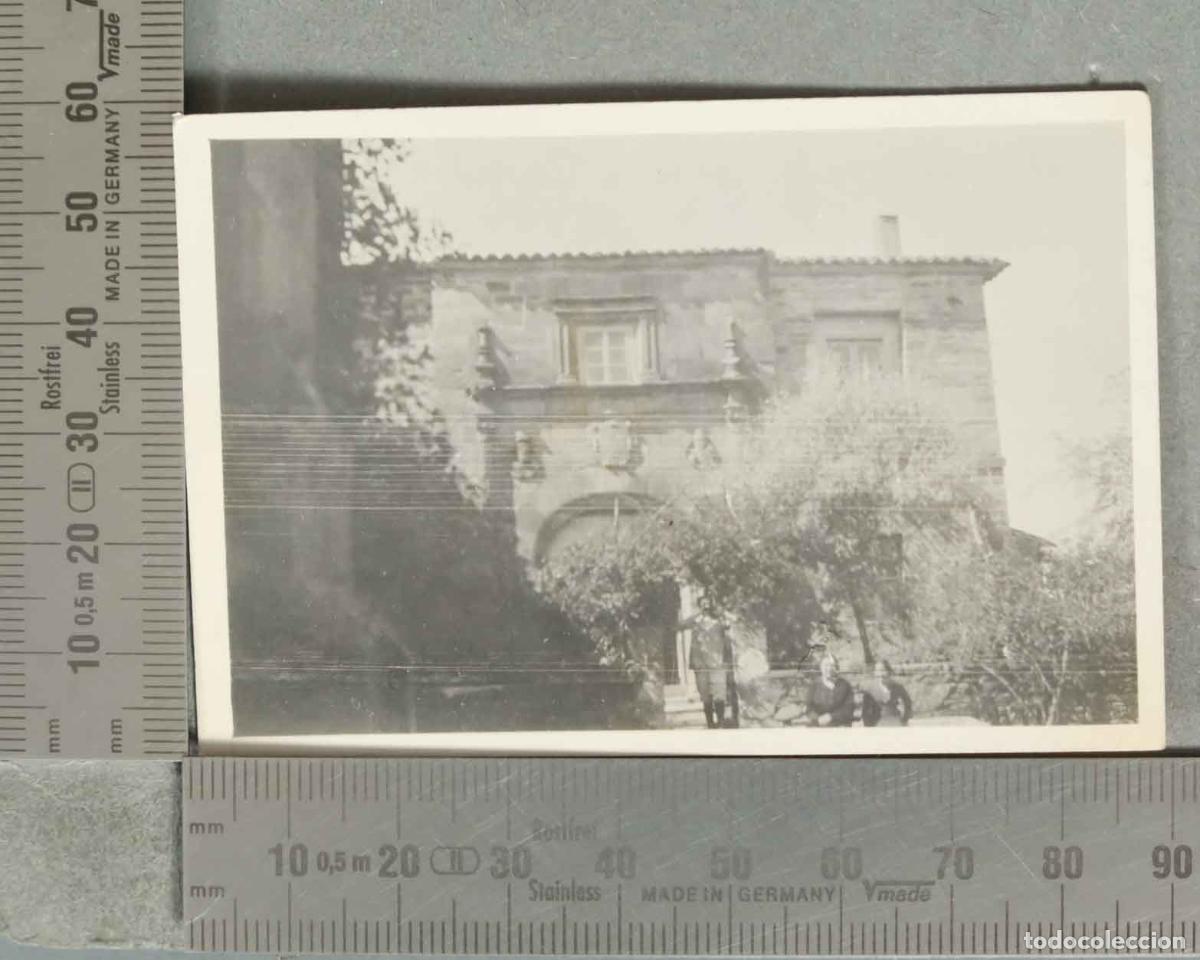 Fotografia antiga: FOTOGRAFIA. VISTA DE CASONA NOBLE hacia 1940