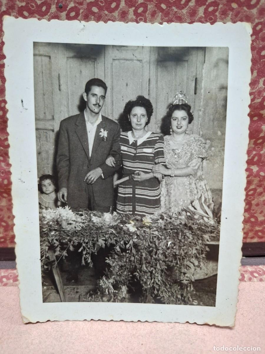 Alte Fotografie: ANTIGUA FOTOGRAFIA FALLERA FALLAS VALENCIA GARCIA ESCOBAR SUCESOR DE ALONSO