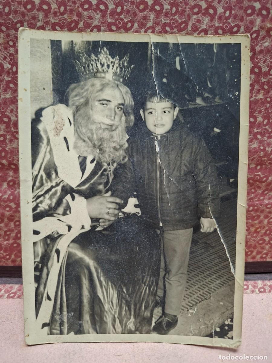 Fotografia antica: ANTIGUA FOTOGRAFIA NI&Ntilde;O REY MAGO