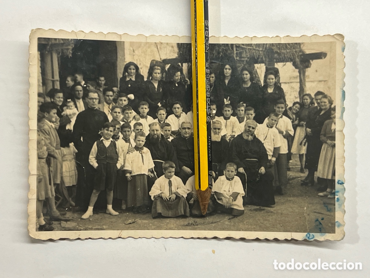 Fotograf&iacute;a antigua: ALGIMIA DE TORRES TORRES (Valencia) RECUERDO de las Fiestas en Honor a SANTA URSULA (a.1948)