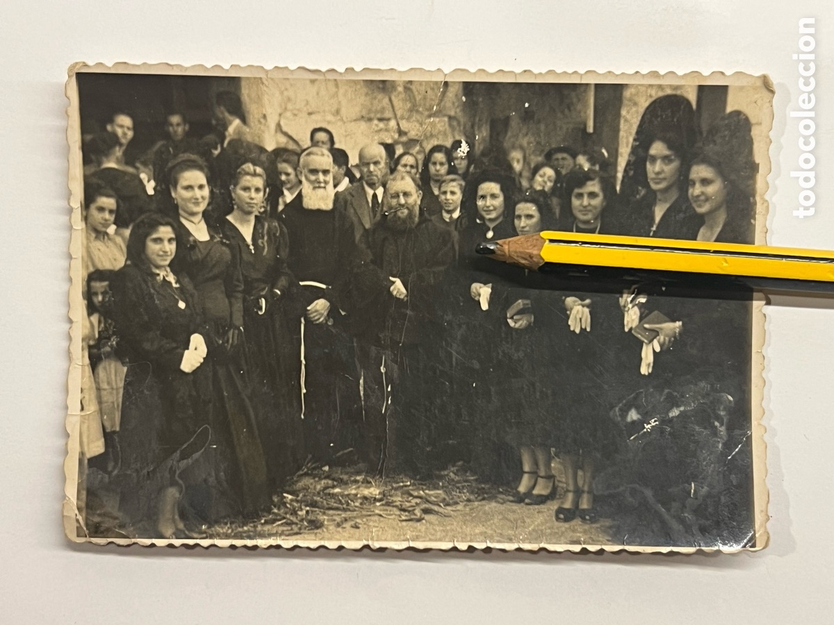 Fotograf&iacute;a antigua: ALGIMIA DE TORRES TORRES (Valencia) RECUERDO de las Fiestas en Honor a SANTA URSULA (a.1948)