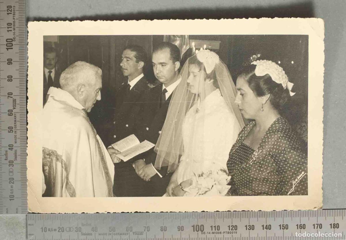 Fotograf&iacute;a antigua: FOTOGRAFIA. BODA. hacia 1940