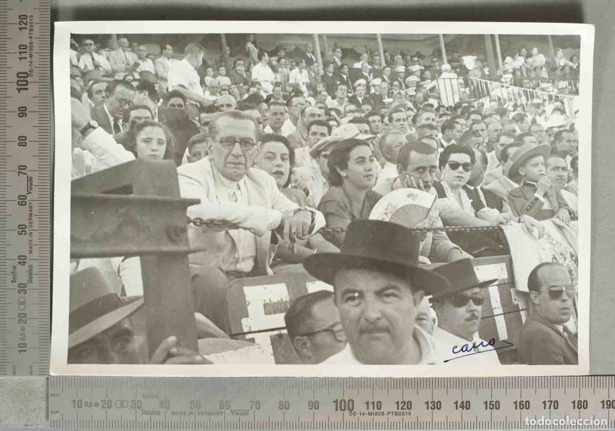 Fotograf&iacute;a antigua: FOTOGRAFIA. TENDIDO CORRIDA TOROS. CANO