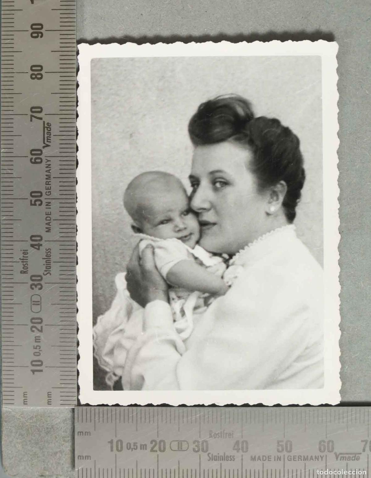 Fotograf&iacute;a antigua: FOTOGRAFIA. MUJER CON BEBE