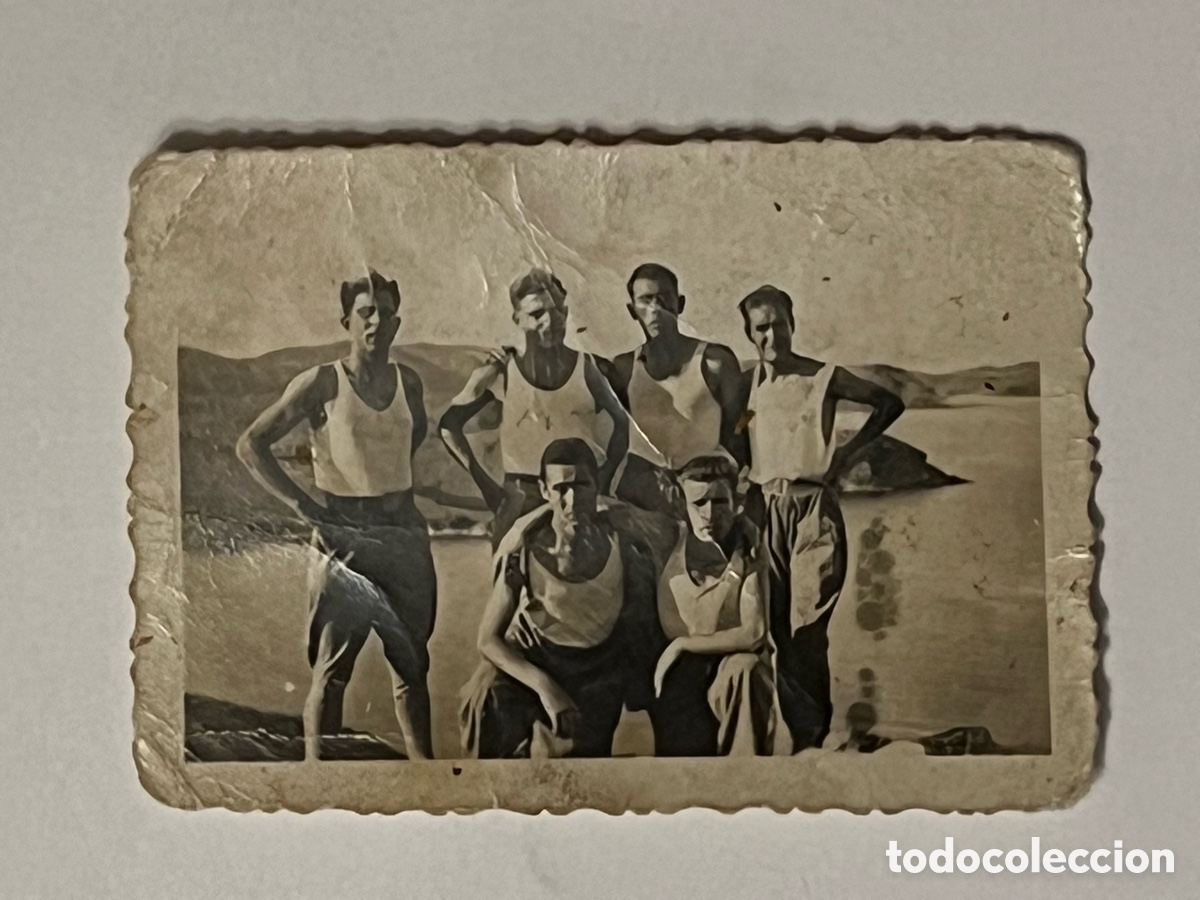 Fotograf&iacute;a antigua: CADAQU&Eacute;S (GIRONA) foto ALT EMPORDA. L&iacute;nea P&hellip; ? Recuerdo de mi tiempo en la Mili (a.1943)