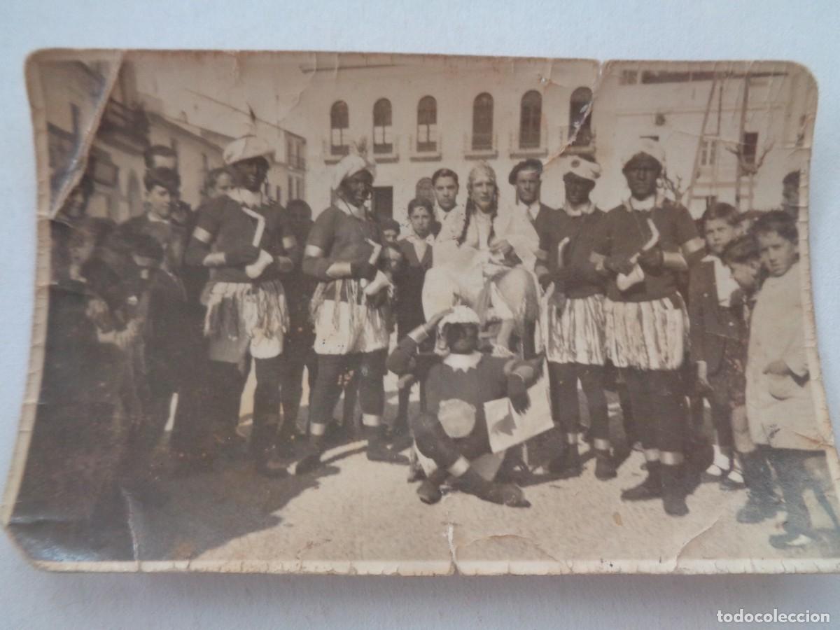 Fotograf&iacute;a antigua: FOTO DE CARNAVEL : GENTE DISFRAZADA . A&Ntilde;OS 40