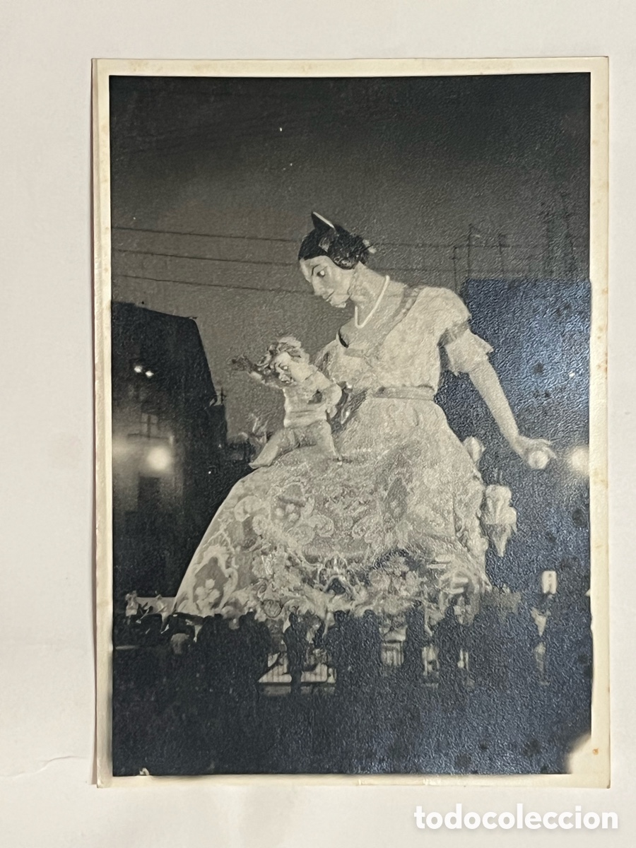 Fotograf&iacute;a antigua: FALLAS. Fotograf&iacute;a Falla Convento Jerusal&eacute;n. La Cenicienta.. Artista, Juli&aacute;n Puche (a.1972)
