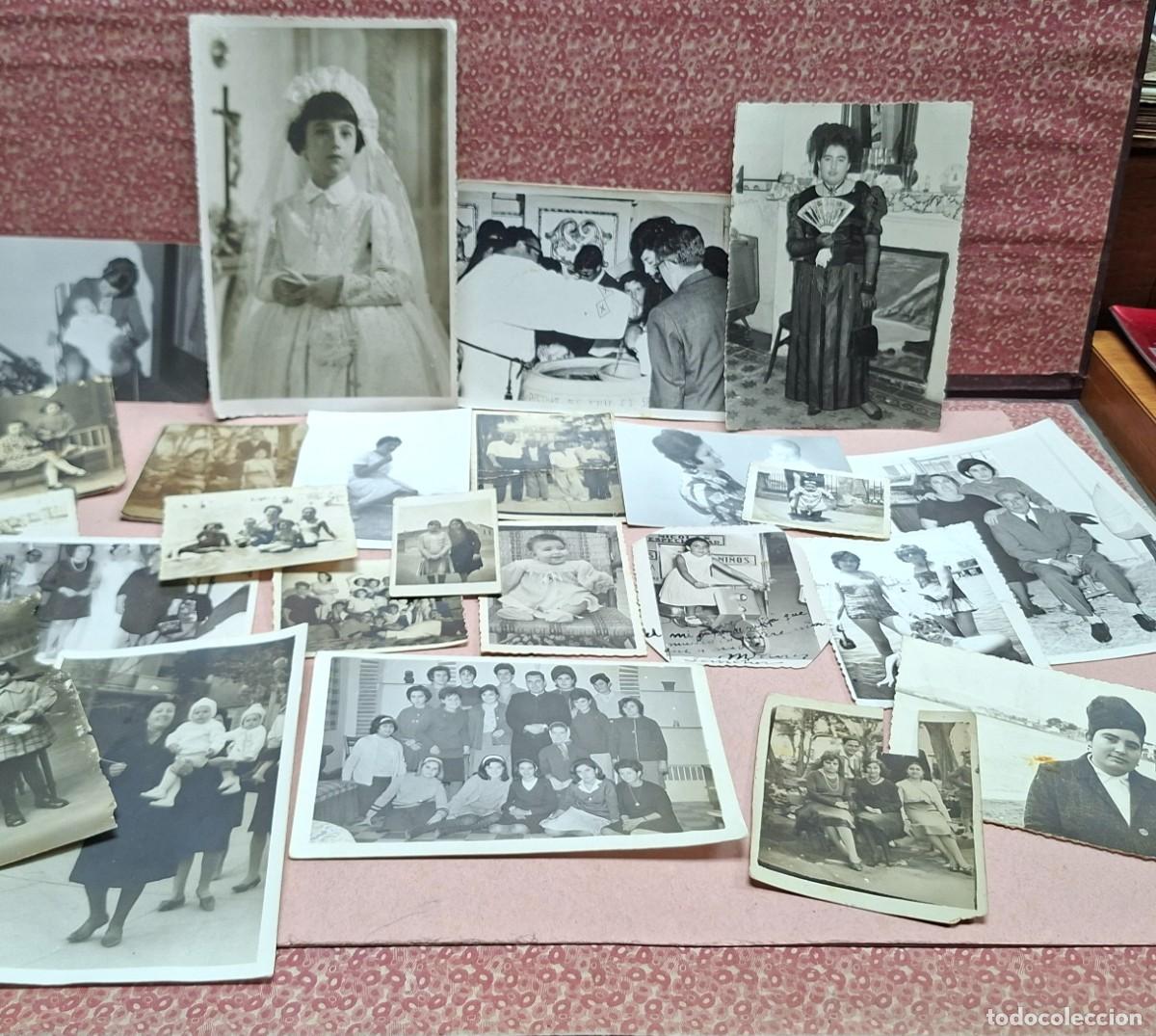 Fotograf&iacute;a antigua: LOTE ANTIGUAS FOTOGRAFIAS FAMILIARES ORIGEN AGUILAS MURCIA