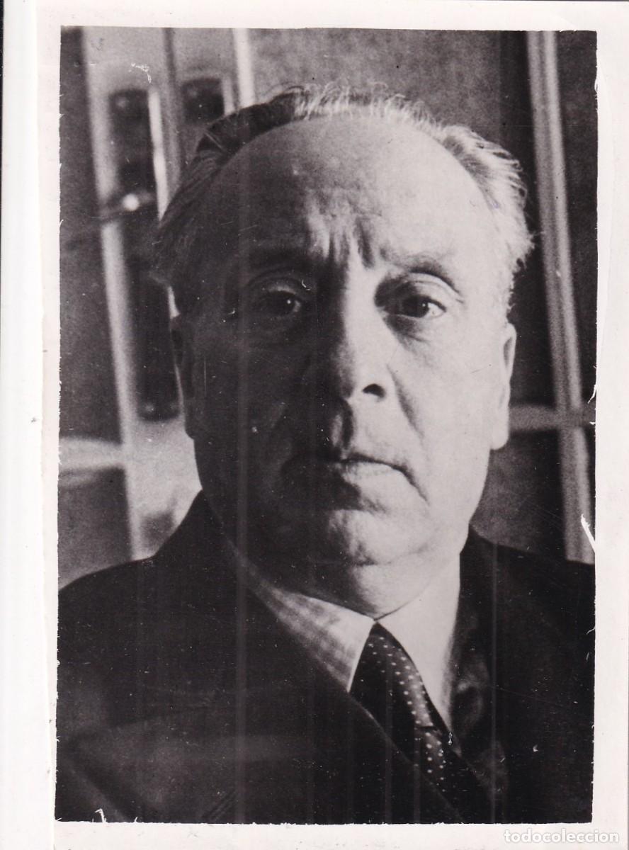 Fotograf&iacute;a antigua: Fotograf&iacute;a prensa 13 x 9 cm &Aacute;lvaro de Albornoz pol&iacute;tico, escritor espa&ntilde;ol, presidente. Rep&uacute;blica.