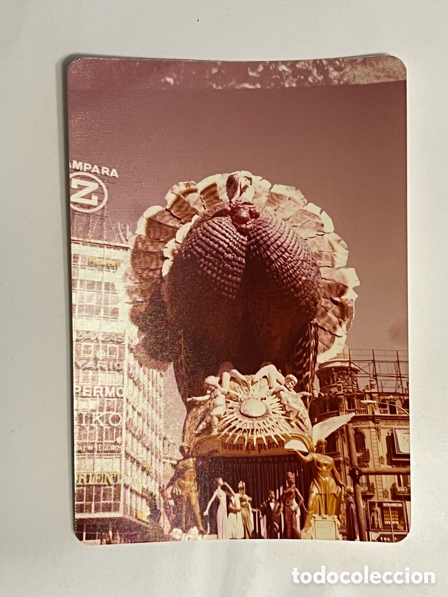 Fotograf&iacute;a antigua: FALLAS. Falla del Ayuntamiento de Val&egrave;ncia Lema, La vanitat.., Artista Vicente Luna (a.1983)