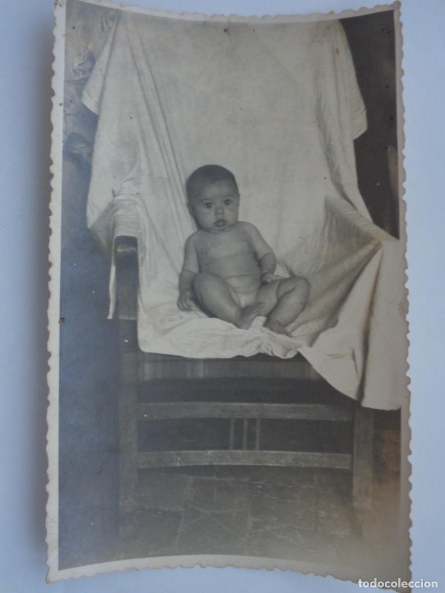 Fotograf&iacute;a antigua: BONITA FOTO DE NI&Ntilde;A PEQUE&Ntilde;A TAL SE VE , A&Ntilde;OS 40