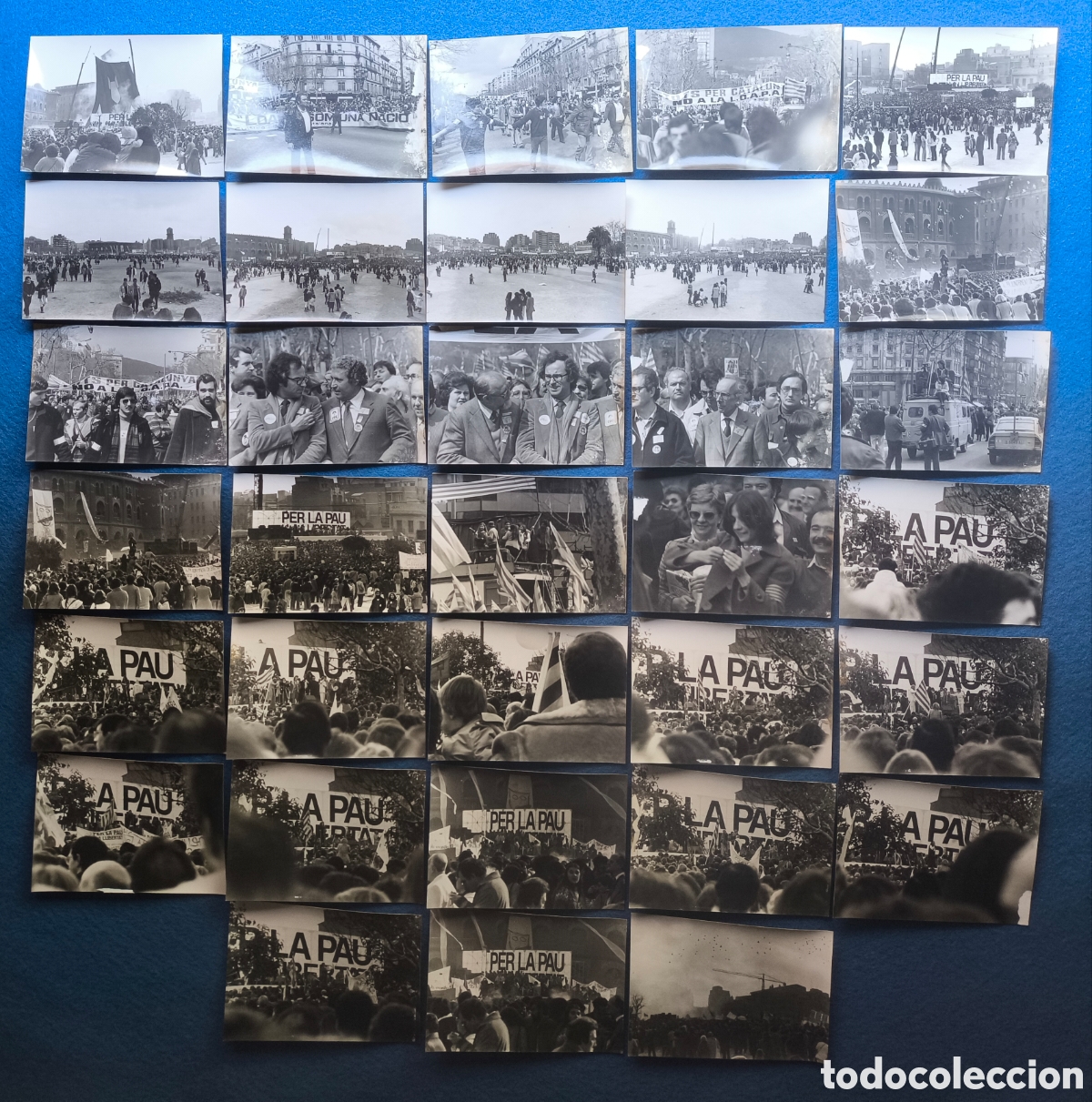 Fotograf&iacute;a antigua: BARCELONA MANIFESTACI&Oacute;N CONTRA LA LEY LOAPA FOTOGRAF&Iacute;A LOTE 33 A&Ntilde;O 1982