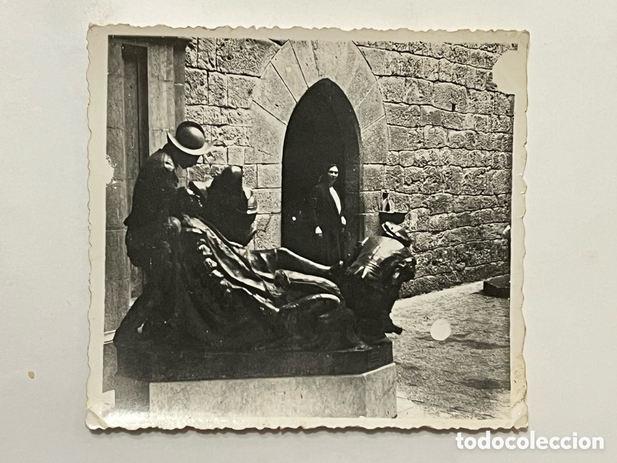 Fotografia antica: AZPEITIA. Exterior de la Casa Natal de San Ignacio de Loyola. Tierra Ignaciana (h.1950?)