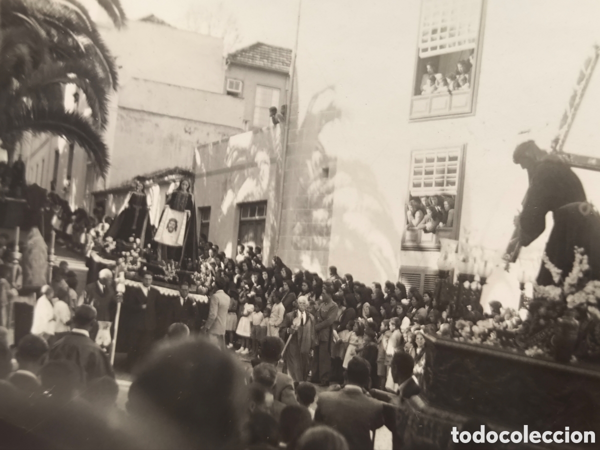 Fotograf&iacute;a antigua: LA OROTAVA PROCESI&Oacute;N VIERNES SANTO FOTOGRAF&Iacute;A TENERIFE 1947