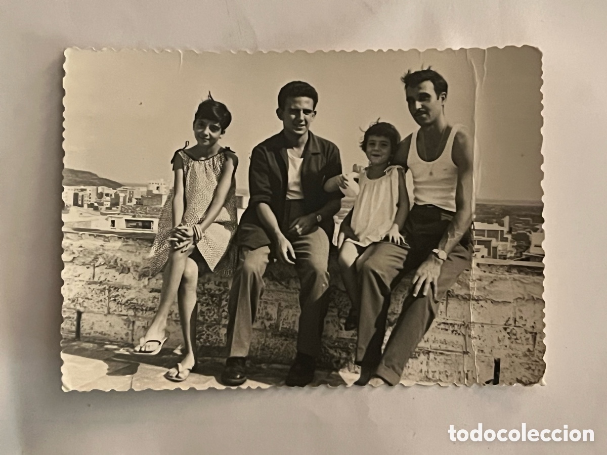 Fotograf&iacute;a antigua: ALFARA DE ALGIMIA, Vista panor&aacute;mica del pueblo desde la Ermita de la Virgen de los Desamparados