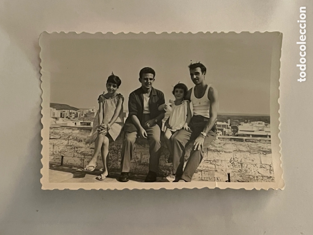 Fotograf&iacute;a antigua: ALFARA DE ALGIMIA, Vista panor&aacute;mica del pueblo desde la Ermita de la Virgen de los Desamparados