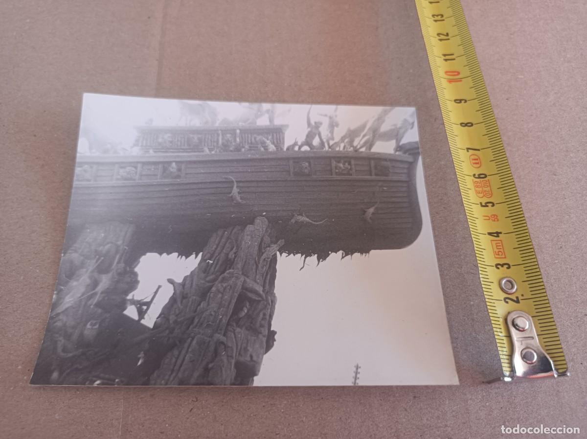 Fotograf&iacute;a antigua: FOTOGRAF&Iacute;A FALLAS DE VALENCIA CONVENTO JERUSAL&Eacute;N 1964 LOCALIZADA AL DORSO ARCA DE NO&Eacute;