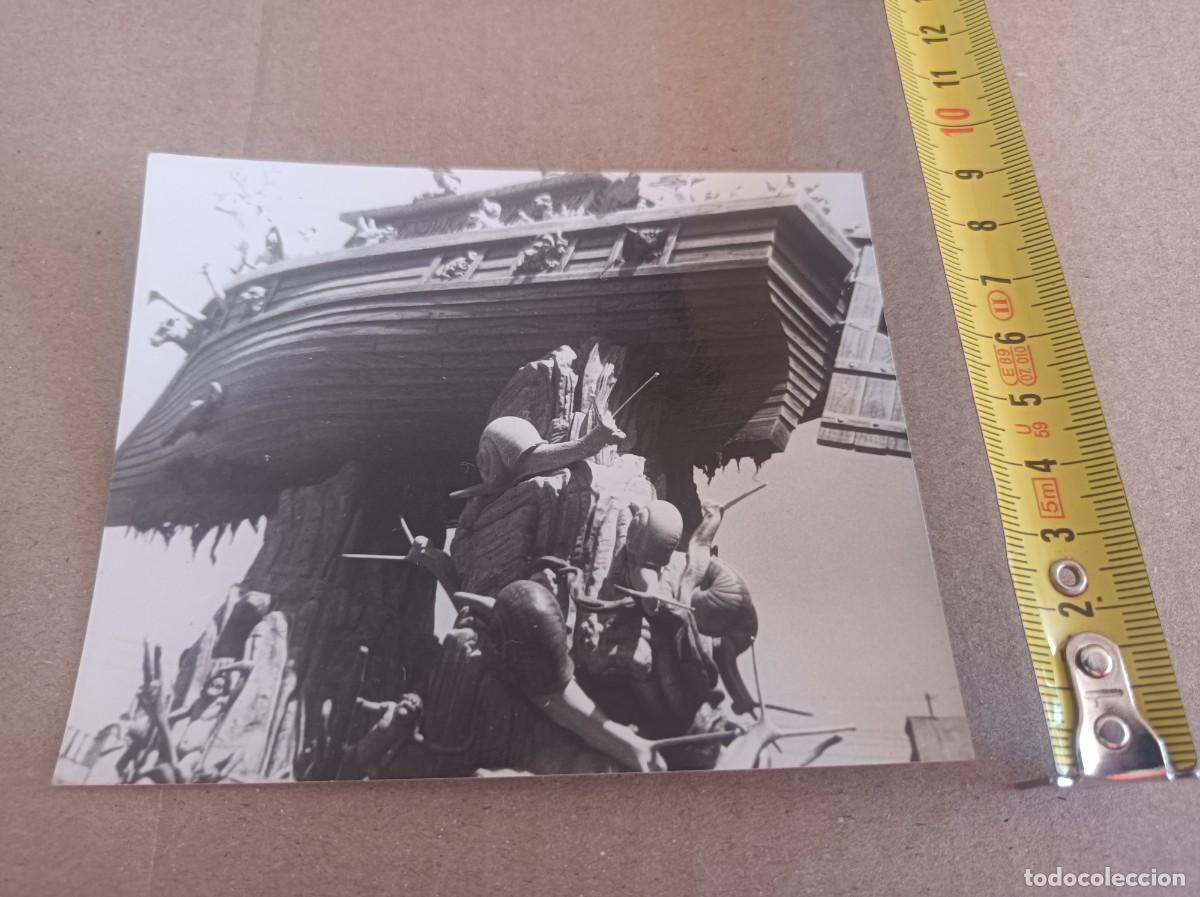 Fotograf&iacute;a antigua: FOTOGRAF&Iacute;A FALLAS DE VALENCIA CONVENTO JERUSAL&Eacute;N 1964 LOCALIZADA AL DORSO ARCA DE NO&Eacute;