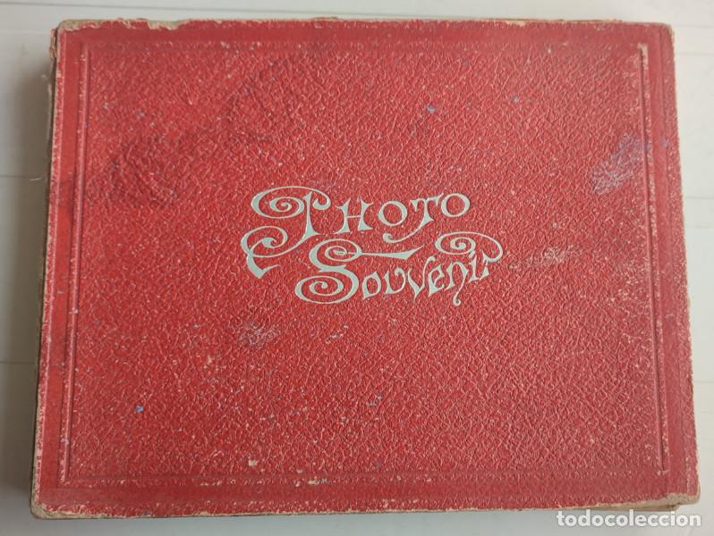 Fotograf&iacute;a antigua: ALBUM CASERO CON FOTOGRAFIAS ANTIGUAS DE HUESCA, SIEGA, ERMITA, FERIA DE SAN ANDRES, ETC., SIGLO XIX