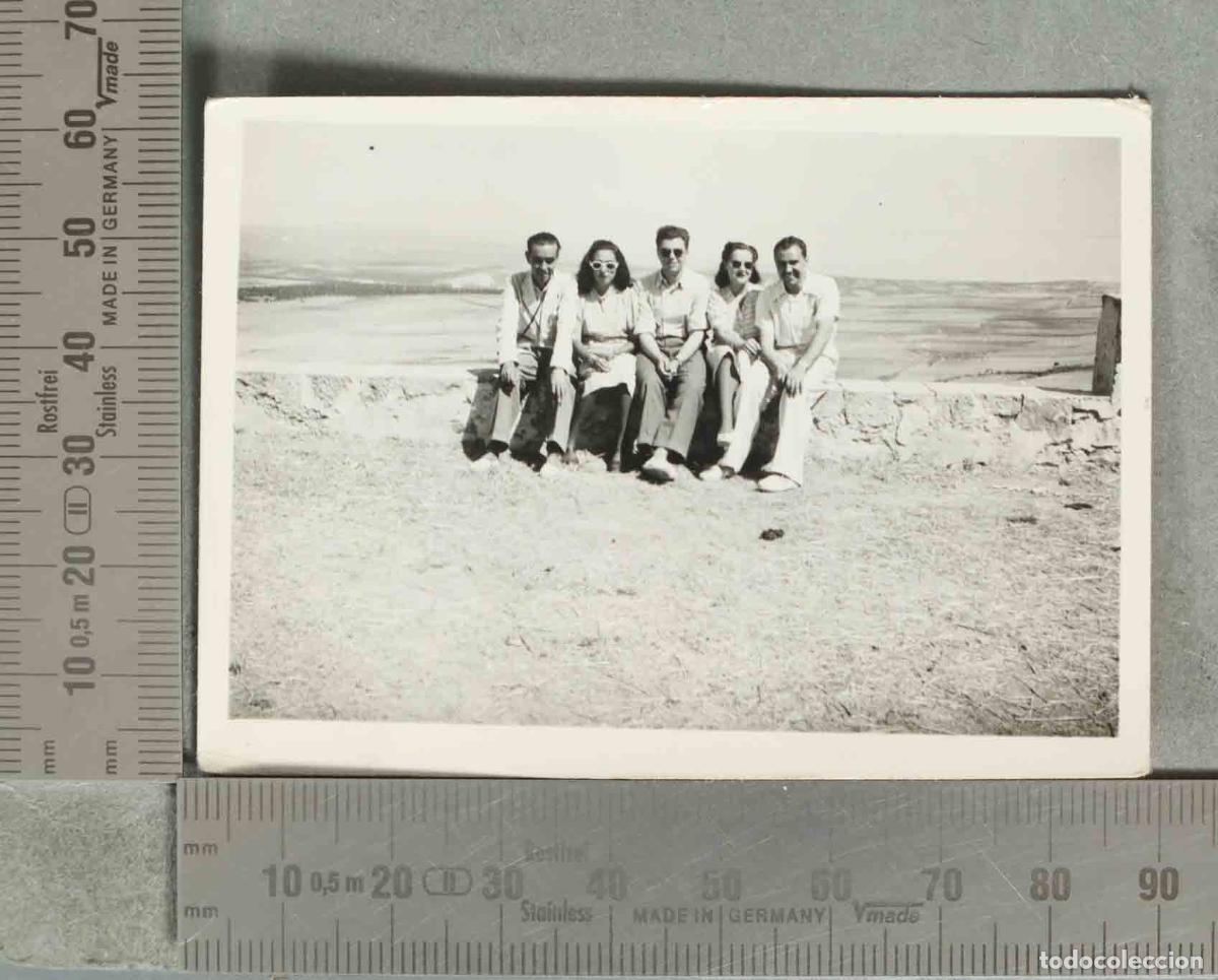Fotograf&iacute;a antigua: ESTAMPA. EXCURSION EN EL CAMPO. HACIA 1950