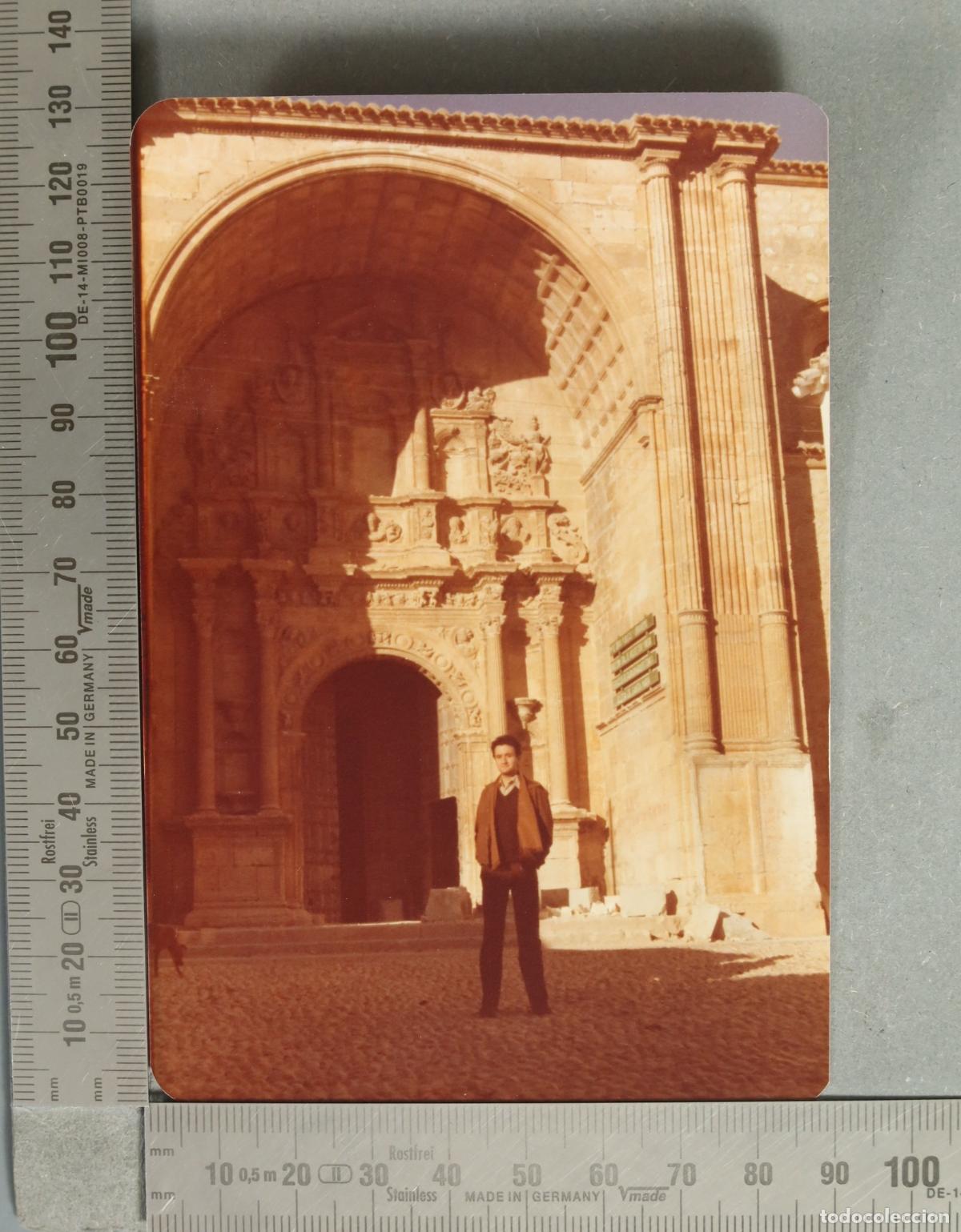 Fotograf&iacute;a antigua: FOTOGRAFIA. IGLESIA DE SANTA MARIA DE ALARCON HACIA 1970