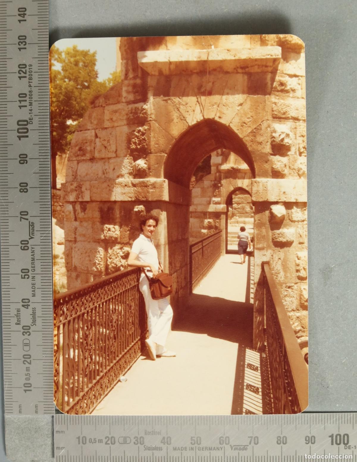 Alte Fotografie: FOTOGRAFIA. ACUEDUCTO DE LOS ARCOS TERUEL HACIA 1970