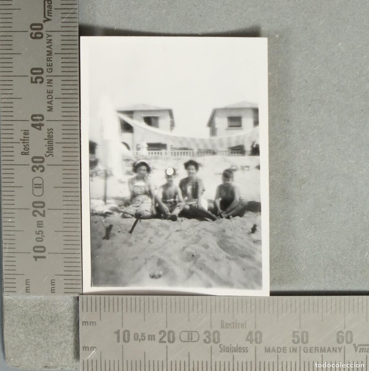 Fotograf&iacute;a antigua: FOTOGRAFIA. SANJENJO 1948 PLAYA