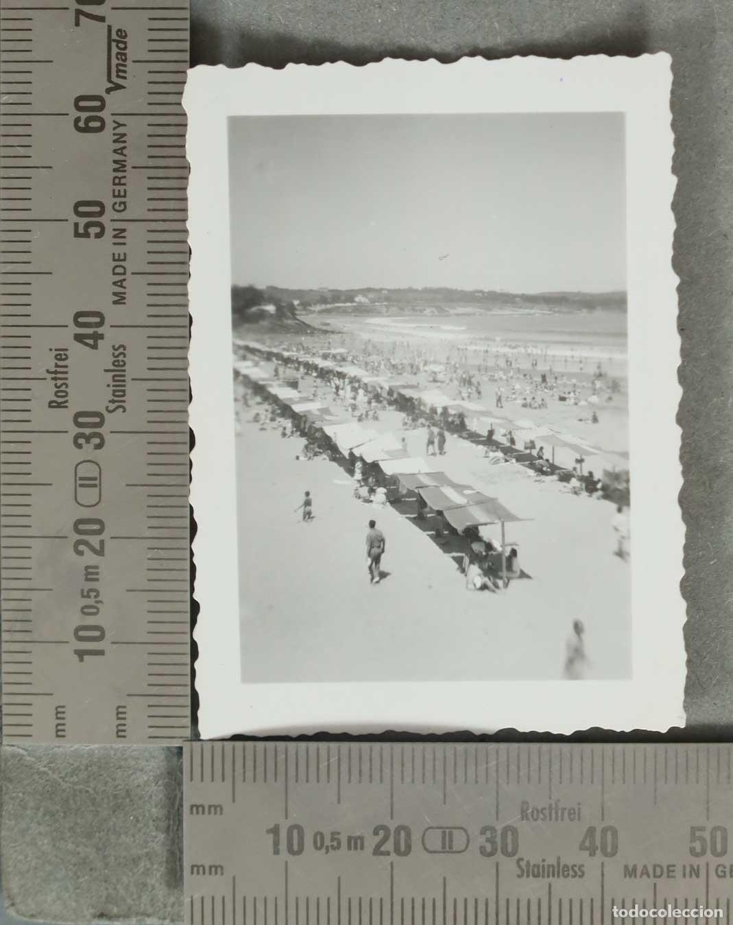 Fotografia antica: FOTOGRAFIA. PLAYA A IDENTIFICAR HACIA 1950