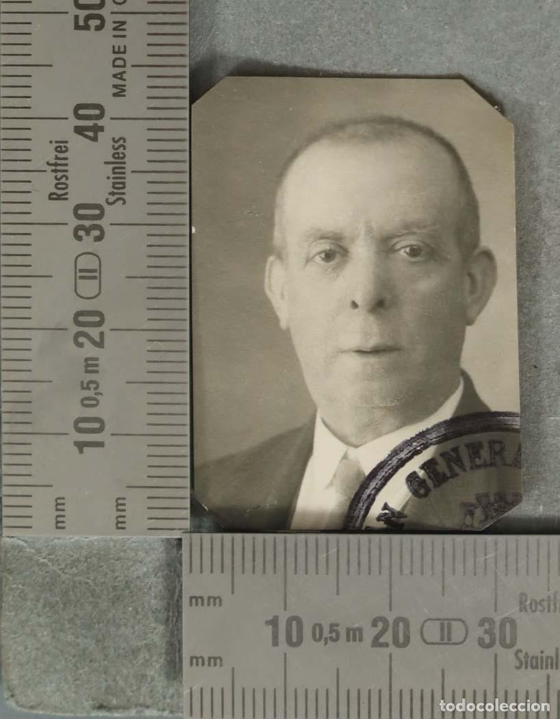 Fotografia antica: FOTOGRAFIA. RETRATO CARNET IDENTIFICACION REPUBLICA